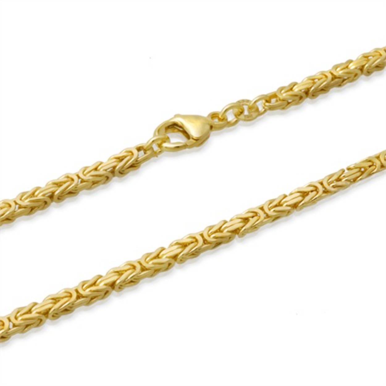 14k gouden koningsketting. 2.2mm breed/ ca 11.7 gram/ 65cm