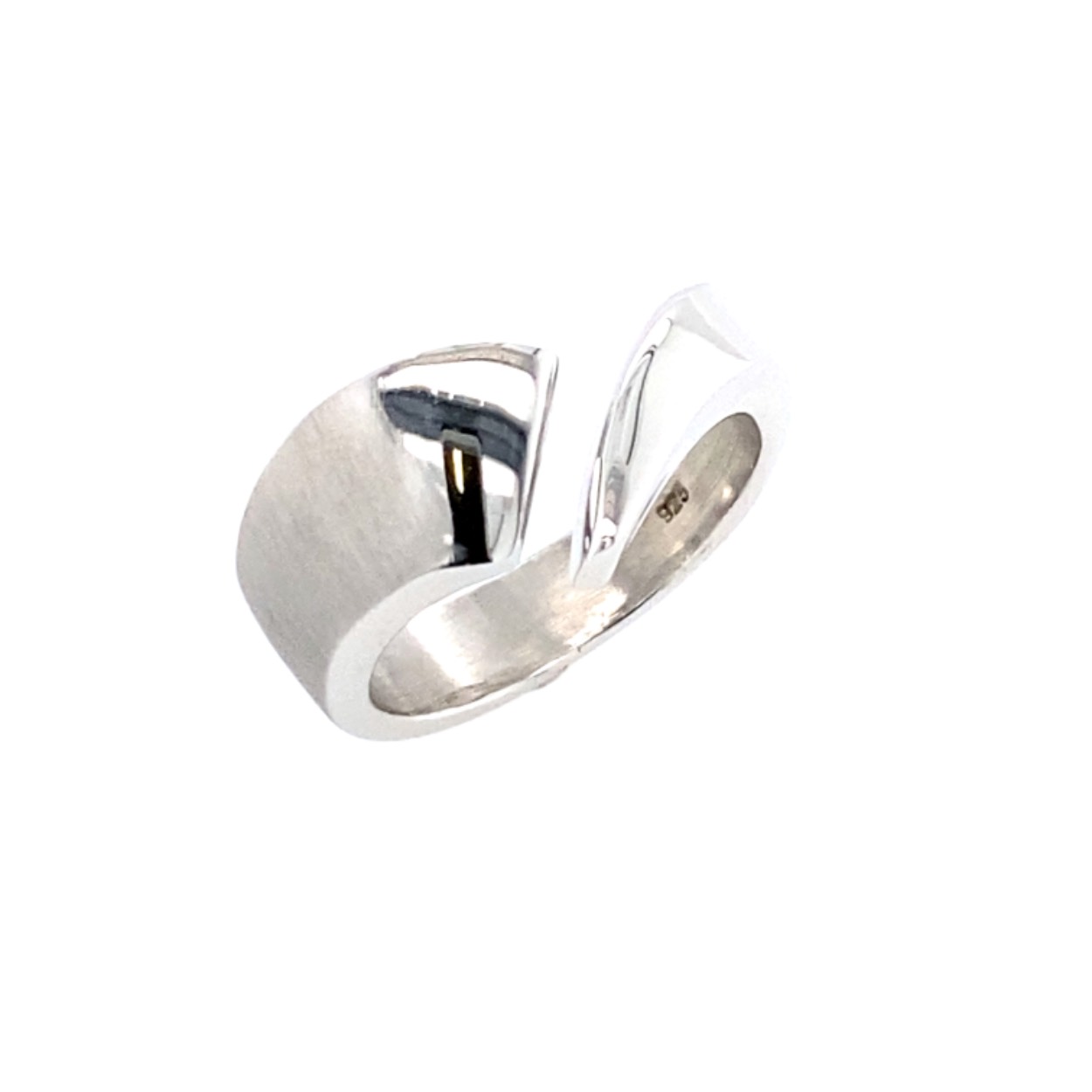 Zilver damesring