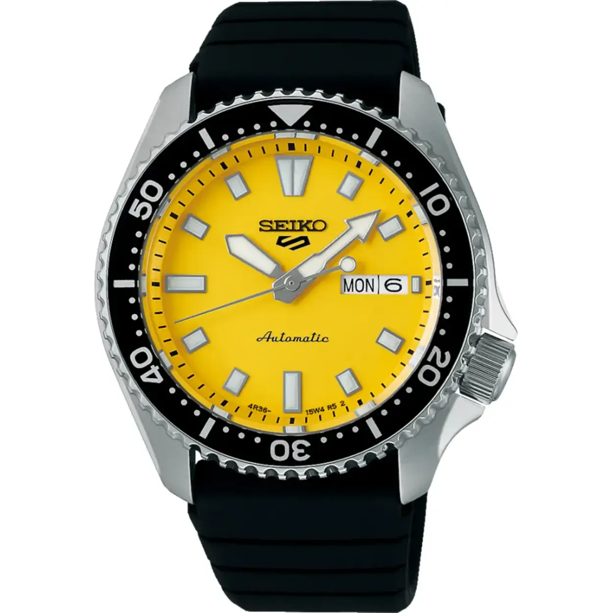 Seiko 5 Sports SRPL87K1 SKX Redux 'Ki-Iro Yellow' Horloge
