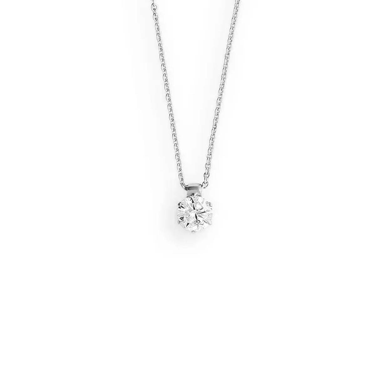 Collier sol wg briljant 0.16ct