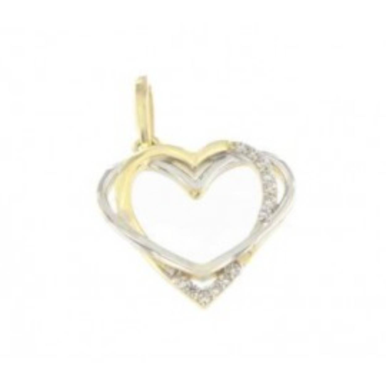 Cara Hanger hart goud 18k