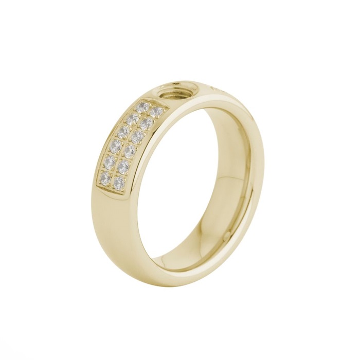 Melano ring Vivid maat 54-M01R 9010 G CZ-54