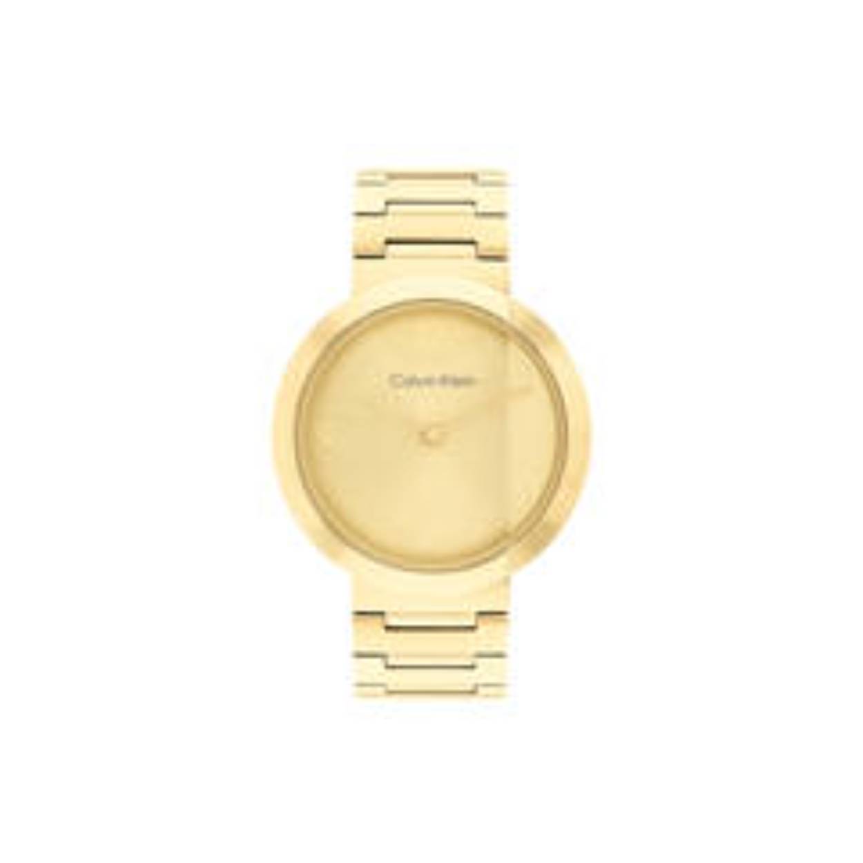 Calvin Klein horloge | goudkleurig | schakelband