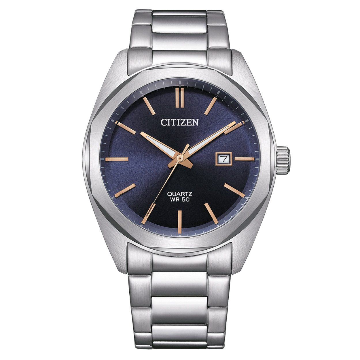 Dit horloge van het merk Citizen heeft een quartz uurwerk.
Artikelnummer: BI5110-54H

Het horloge heeft een 41mm edelstalen kast met een edelstalen band. Deze Citizen is afgewerkt met kristalglas en is 5 ATM / 50 meter waterdicht. In het horloge zit een quartz uurwerk.

