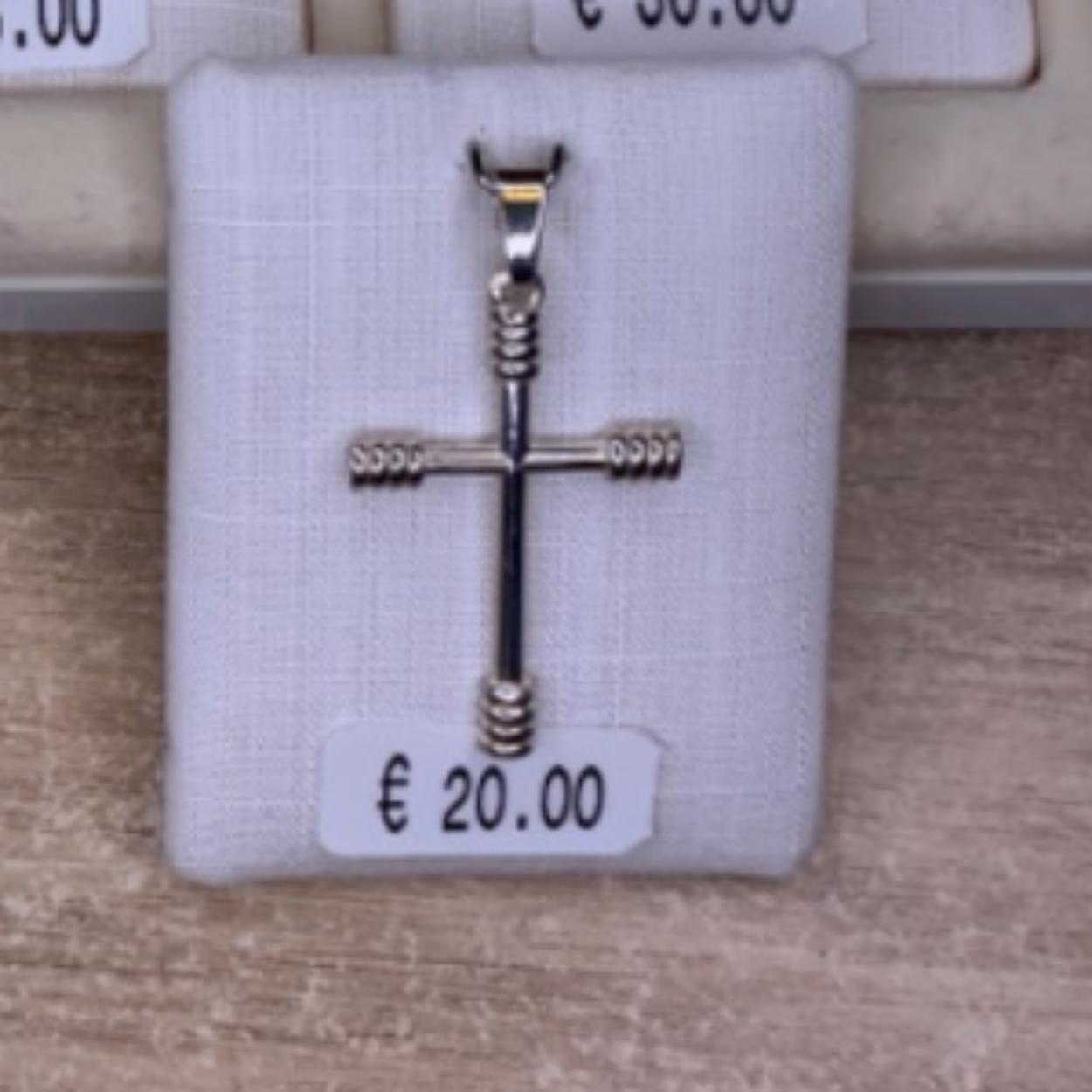 Zilver kruisje