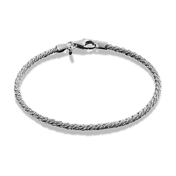 Zilveren armband leverbaar in diverse lengtes VZA1817RO