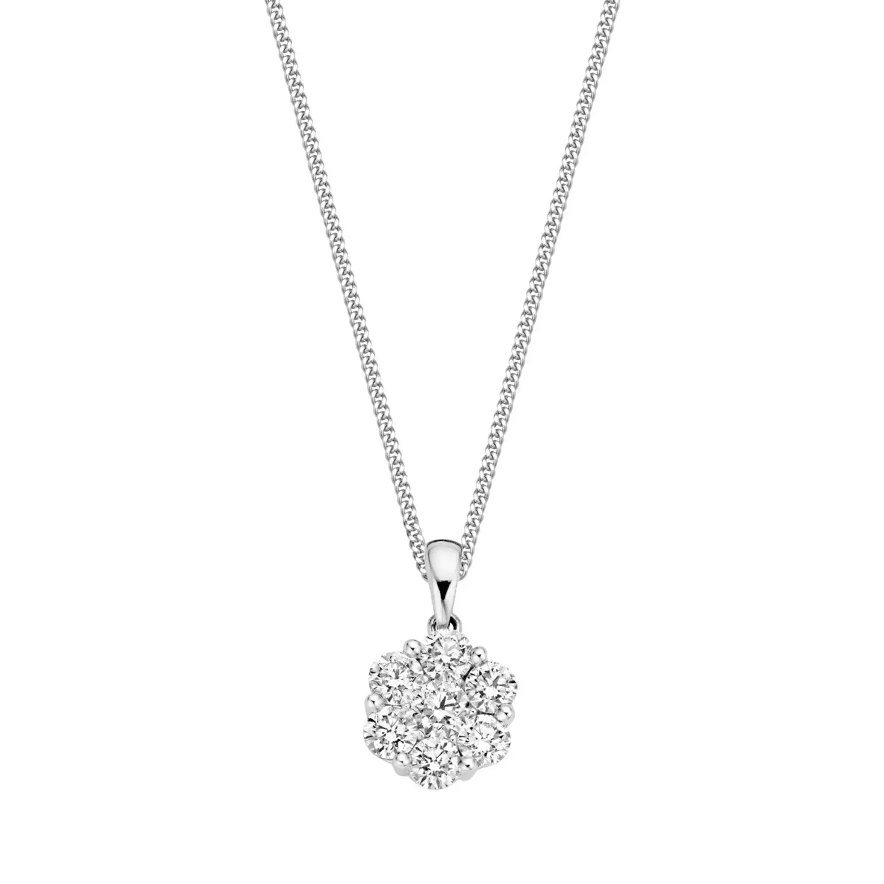 Sieraden uit de serie MONDO, hebben een elegante weelderige uitstraling. Door de in entourage gezette briljanten schitteren de sieraden prachtig. De briljanten zijn zo dicht tegen elkaar gezet dat het bijna een grote briljant lijkt MONDO bestaat uit zijn ringen, hangers en oorsieraden.
