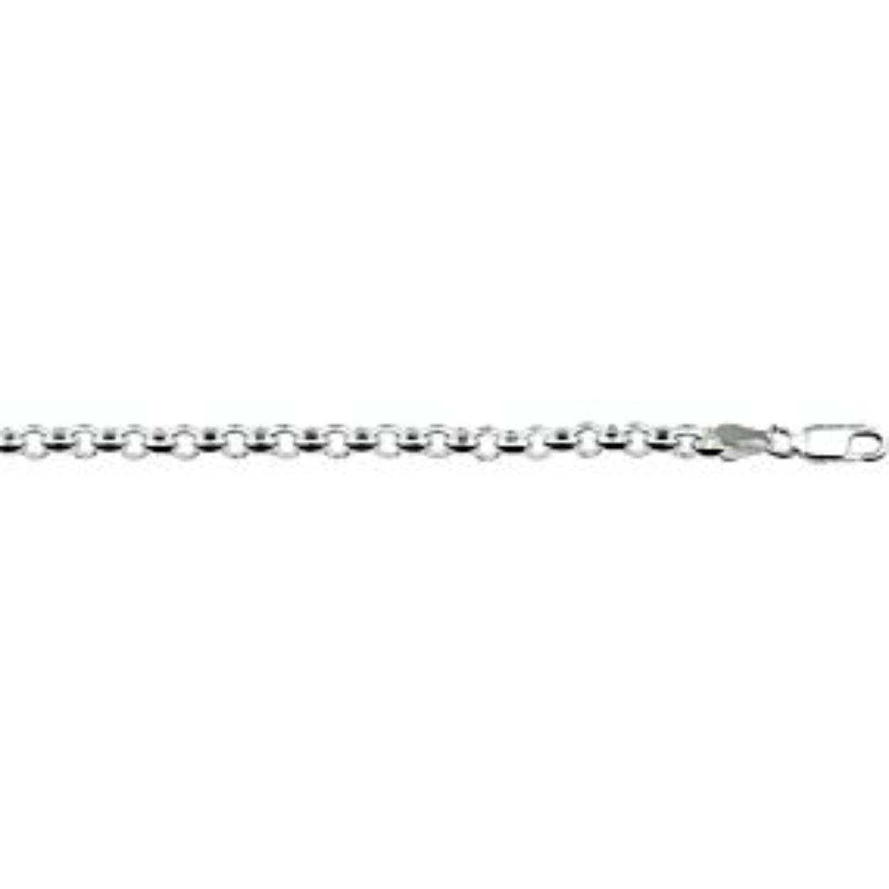 zilveren jasseron armband