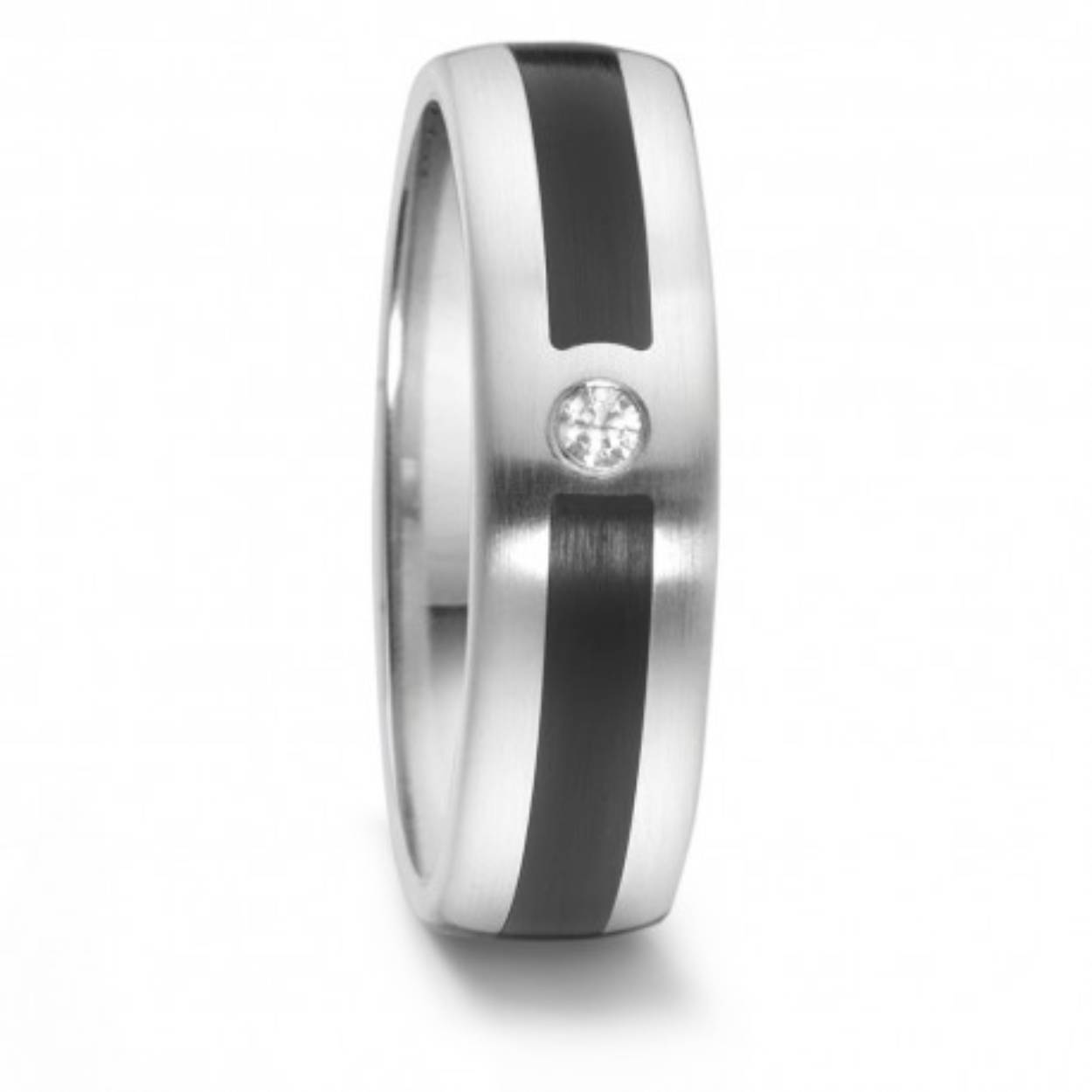 Teno staal + ceramic 0.04ct mt 55
