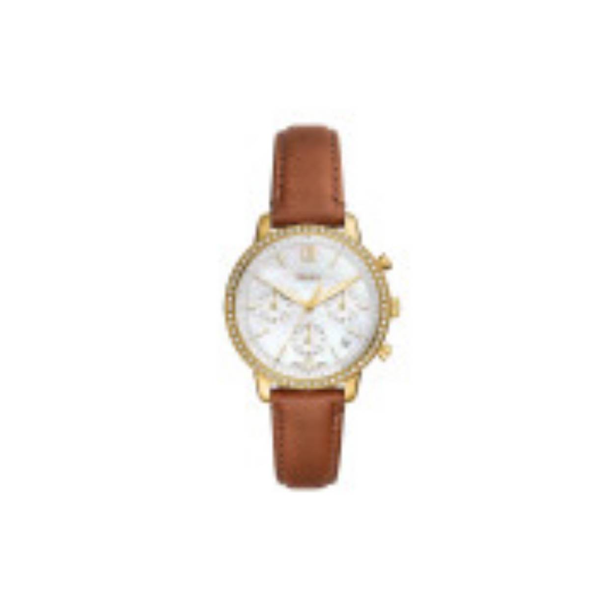 Dit Fossil horloge heeft een kast gemaakt van Roestvrijstaal met een diameter van 36 mm en is voorzien van een leren band. In de kast bevindt zich een Miyota kwaliteitsuurwerk en is afgewerkt met Mineraalglas.

Het horloge is 5ATM. Dit betekent dat het horloge geschikt is om mee te douchen. Verder wordt het horloge geleverd met 2 jaar garantie.
