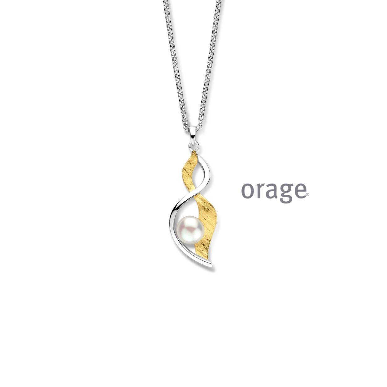 Orage collier bicolor