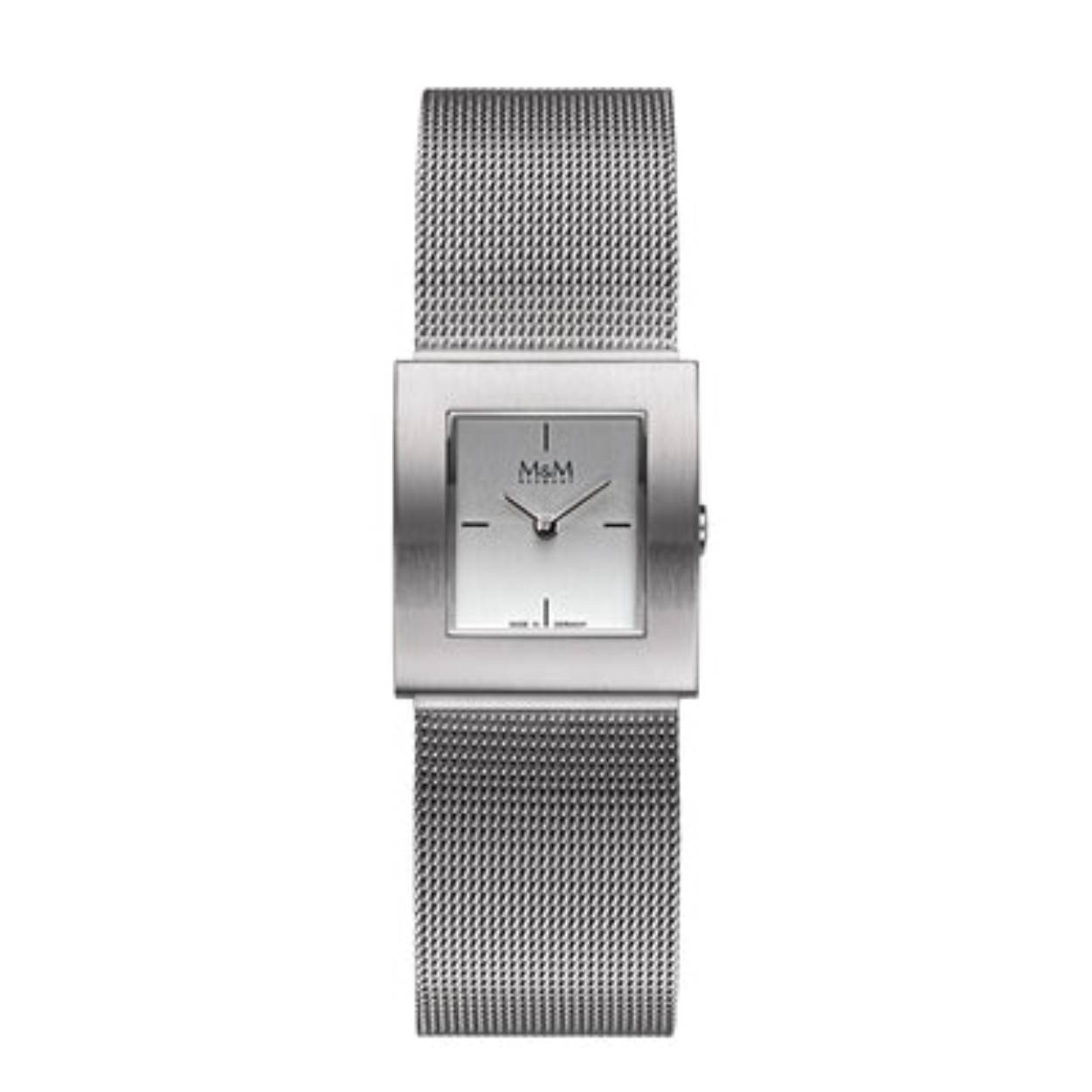 M&M HORLOGE M20205-122 Steel collection saffierglas