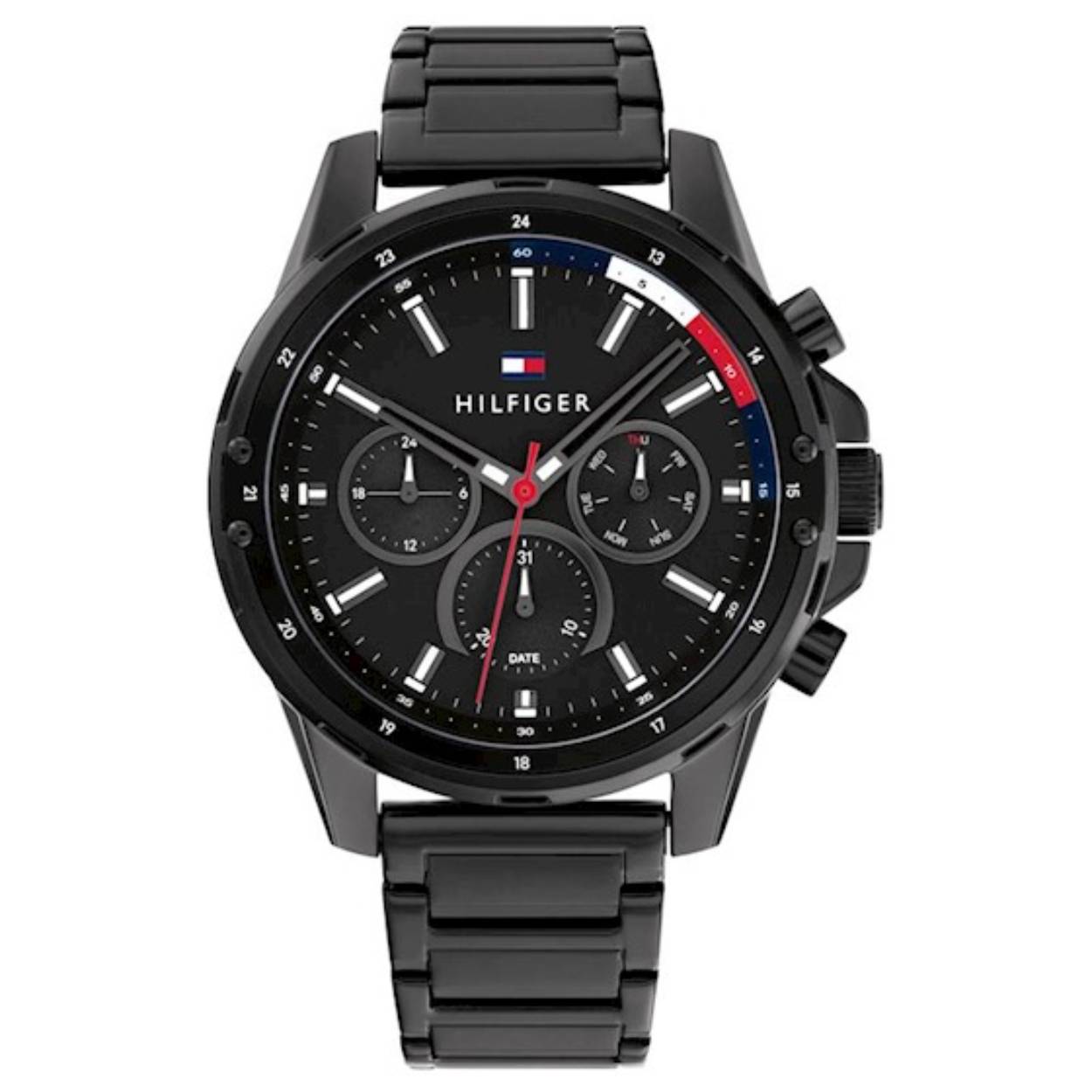 Tommy hilfiger horloge heren TH Mason hrn stl zw TH1791935