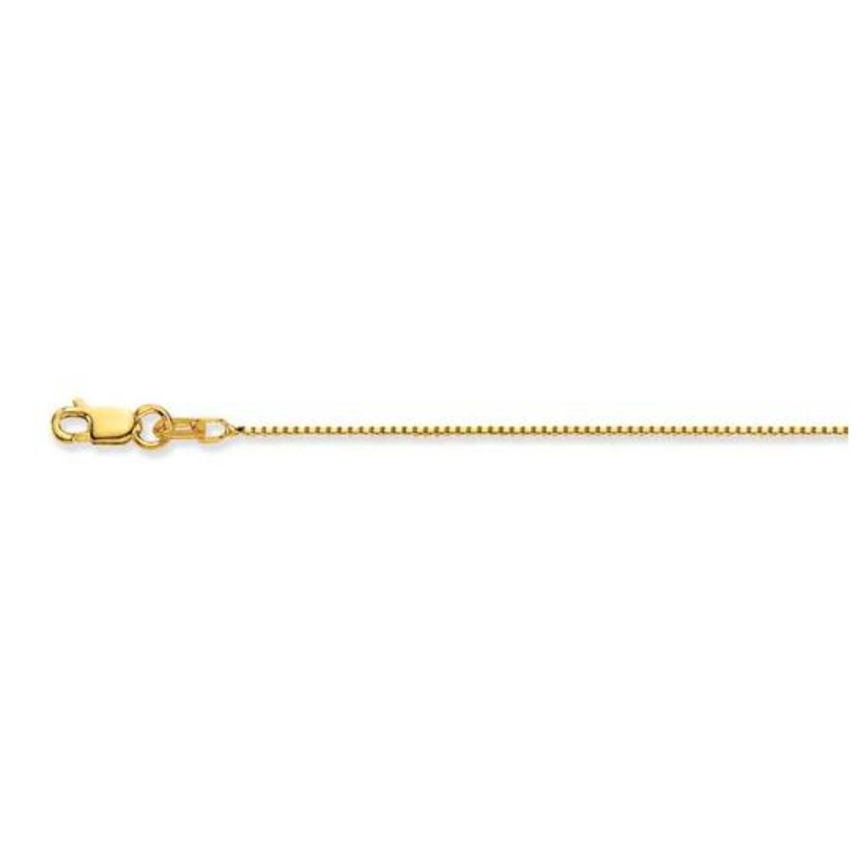 Gouden Venetiaans Schakel Collier 42cm