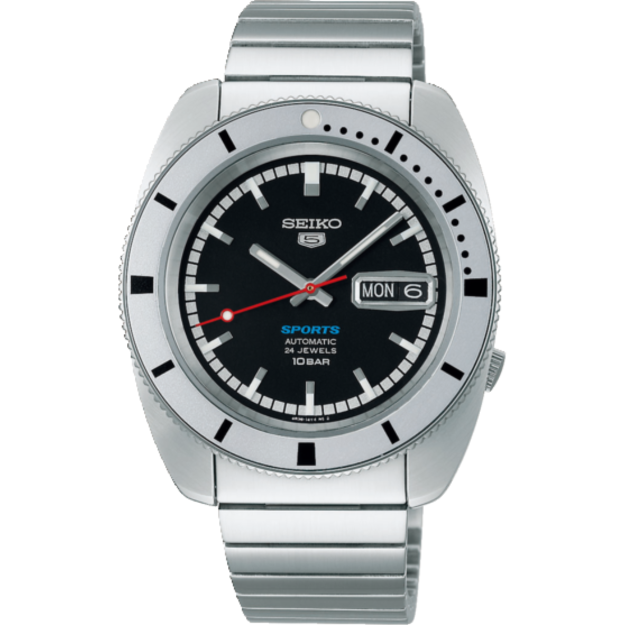 Seiko 5 Sports automaat SRPL05K1 Ltd. Ed. 3108/9999 38.5mm

Met de Seiko 5 Sports Limited SRPL05K1 Heritage automaat horloge 38,5 mm voeg je een vleugje stijl toe aan je outfit. Deze Heritage Design Re-creation Limited Edition is gebasseerd op een horloge dat wereldwijd populair was van eind jaren 1960 tot begin jaren 1970 en wordt aangedreven door het beproefde en vertrouwde automaatkaliber 4R36. Er zijn slechts 9999 stuks van dit model wereldwijd, wordt geleverd met prachtige Sport rode Collectors box.

