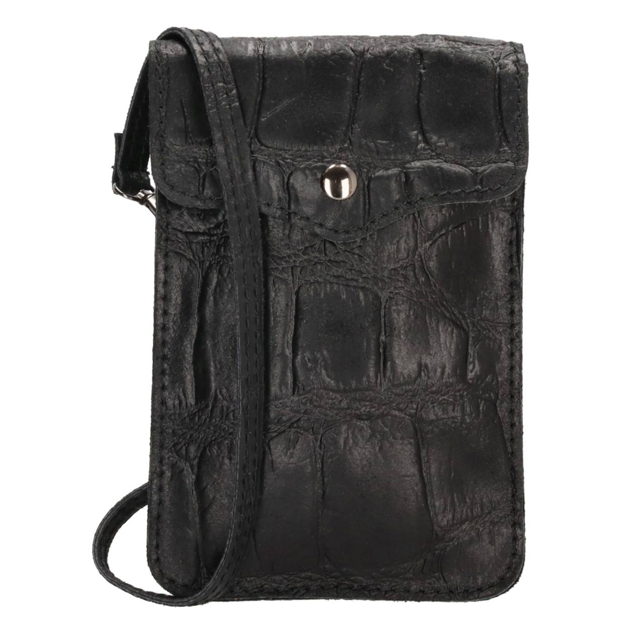 Leren Telefoontasje van Charm London