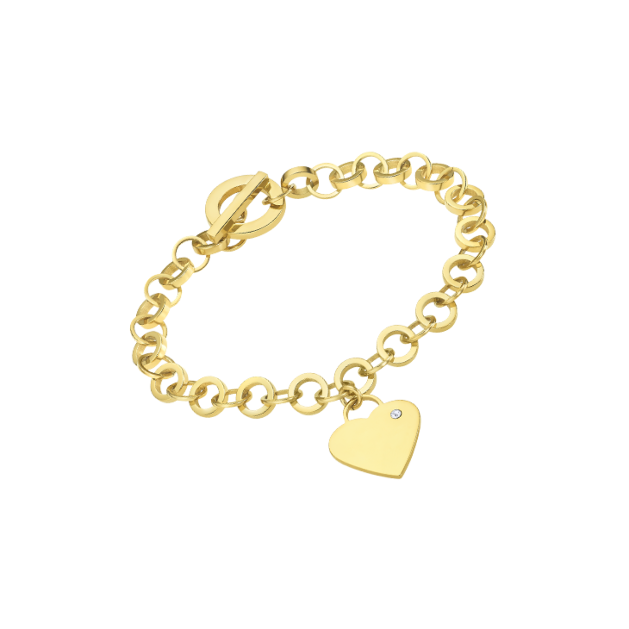 Lotus style armband plaqué