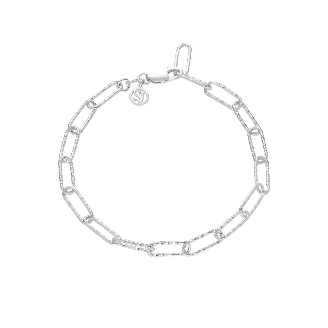 Sif Jacobs zilveren armband, model Luce. 