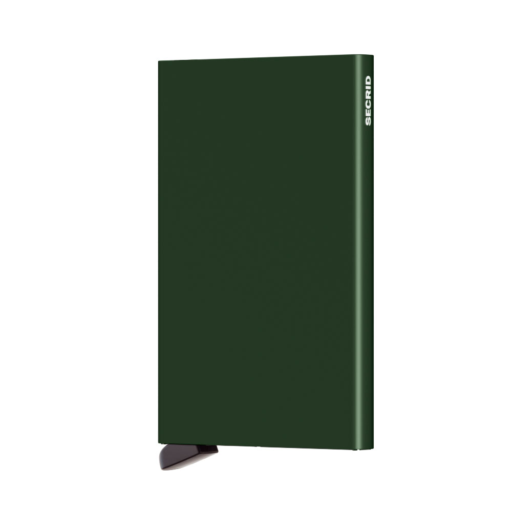De Cardprotector is het hart van de collectie en onze meest minimalistische wallet. Het gepatenteerde mechanisme geeft met één simpele beweging toegang tot je kaarten: klaar voor gebruik. De aluminium behuizing beschermt de kaarten tegen buigen, breken en ongewenste draadloze communicatie.
Draagt
4 verdikte of 6 platte kaarten
Afmetingen en gewicht
63 x 102 x 8 mm
48 g
