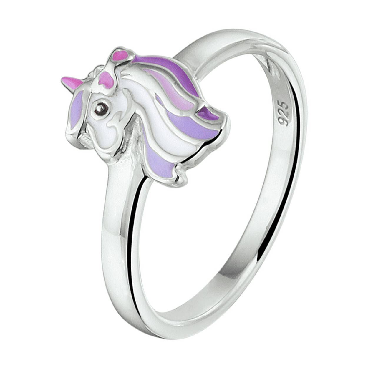 Zilver Ring Eenhoorn/Unicorn kinderen