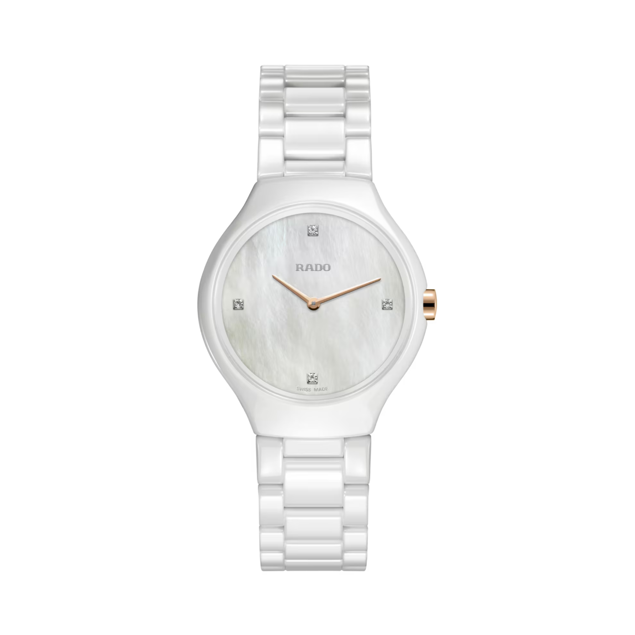 Rado True Round Thinline met diamanten