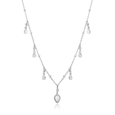  AHN015-02H Swirl Necklace M
