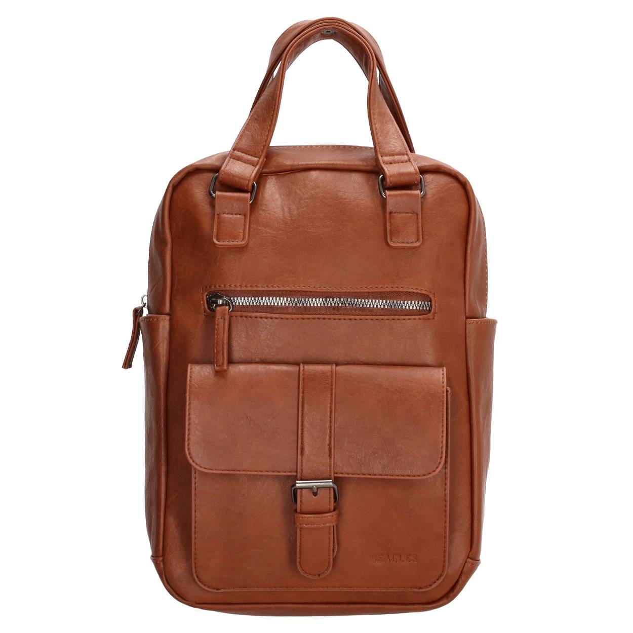 Dit is een super geschikte rugzak voor naar werk, school of voor dagelijks gebruik! Het hoofdvak van de tas sluit door middel van een ritssluiting en naast het hoofdvak heeft de tas ook nog twee voorvakken en een zijvak. De schouderbanden van de tas zijn verstelbaar, waardoor de tas door iedereen comfortabel gedragen kan worden. Ook heeft de tas op de bovenzijde een dubbel handvat, handig om de tas aan op te pakken. Wil jij deze gave rugzak al hebben?

De eigenschappen van deze rugzak zijn: 

Hoofdvak met ritssluiting
Voorvak met ritssluiting
Voorvak met overslag
Zijvak met ritssluiting 
Verstelbare schouderbanden 
Dubbel handvat 