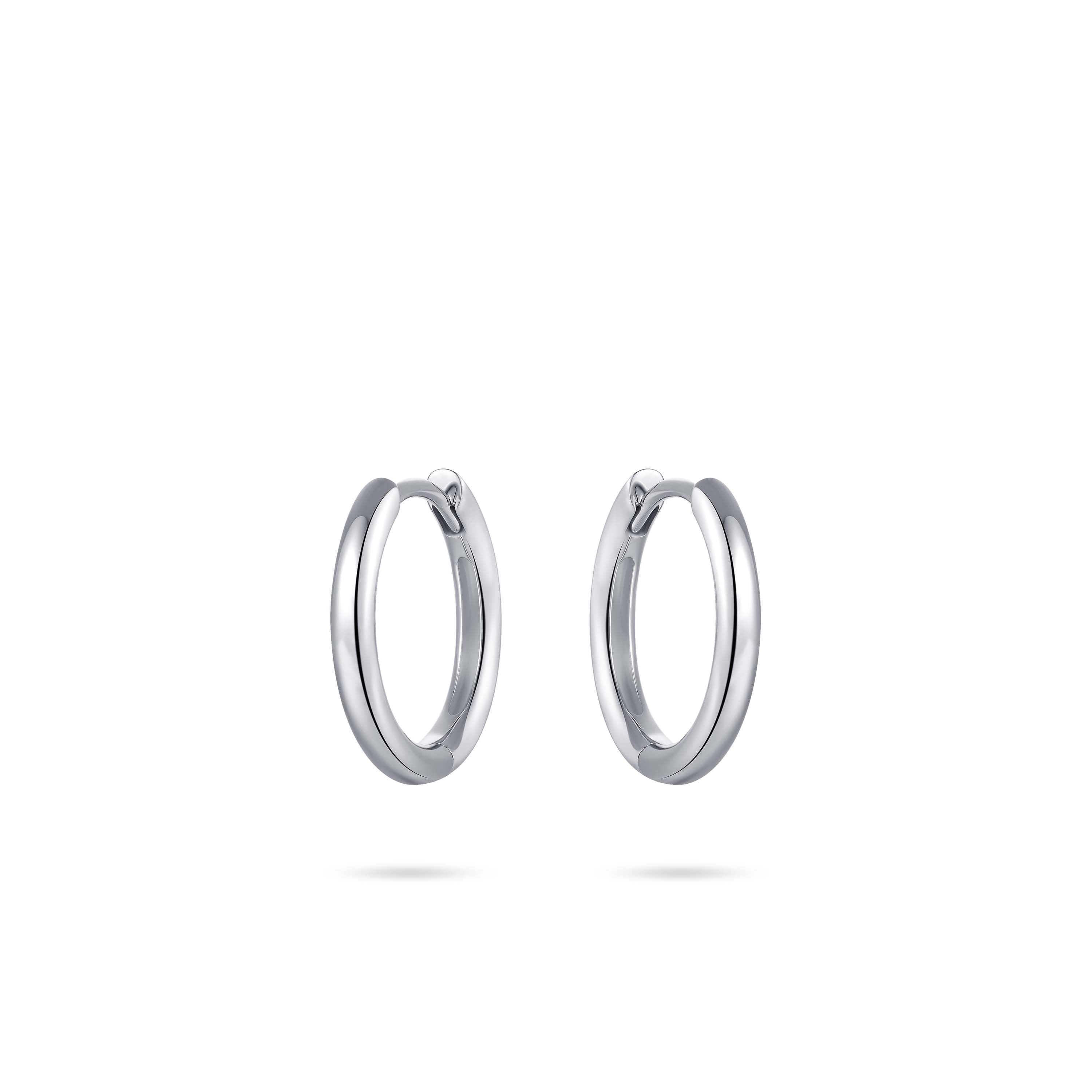 Gisser Jewels Zilver oorringen goud KCL2/15