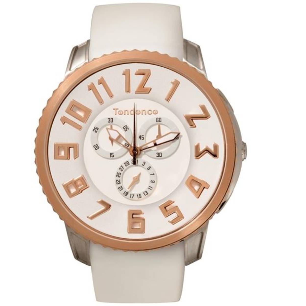Tendence horloge slim clasic white rose TE161003