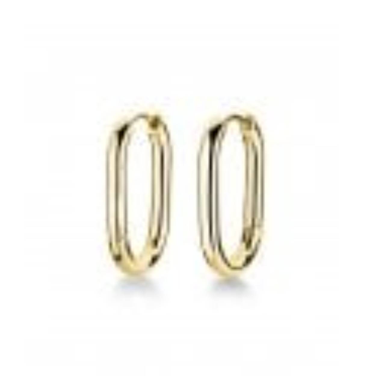 Rosefield JEOSG-J569 Small Oval Hoops Gold