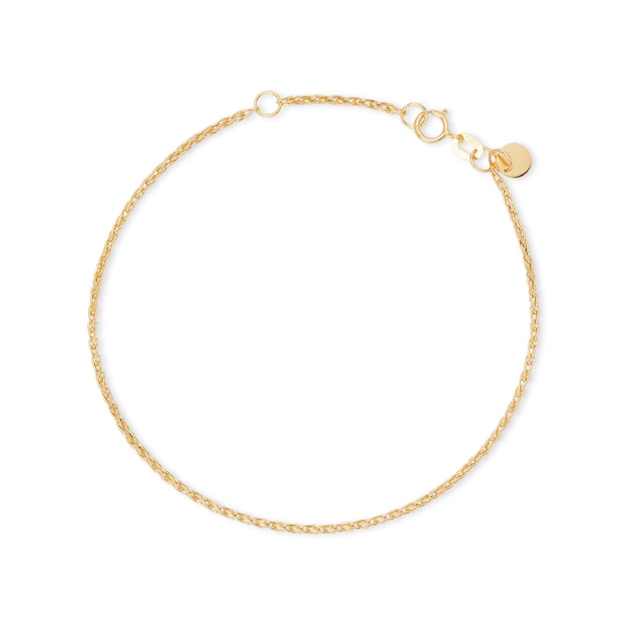 Een armband van het merk Swing Jewels. De kleur van het sieraad is geelgoud.