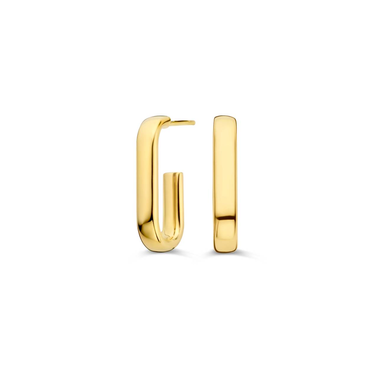 Oorringen geel goud 18kt