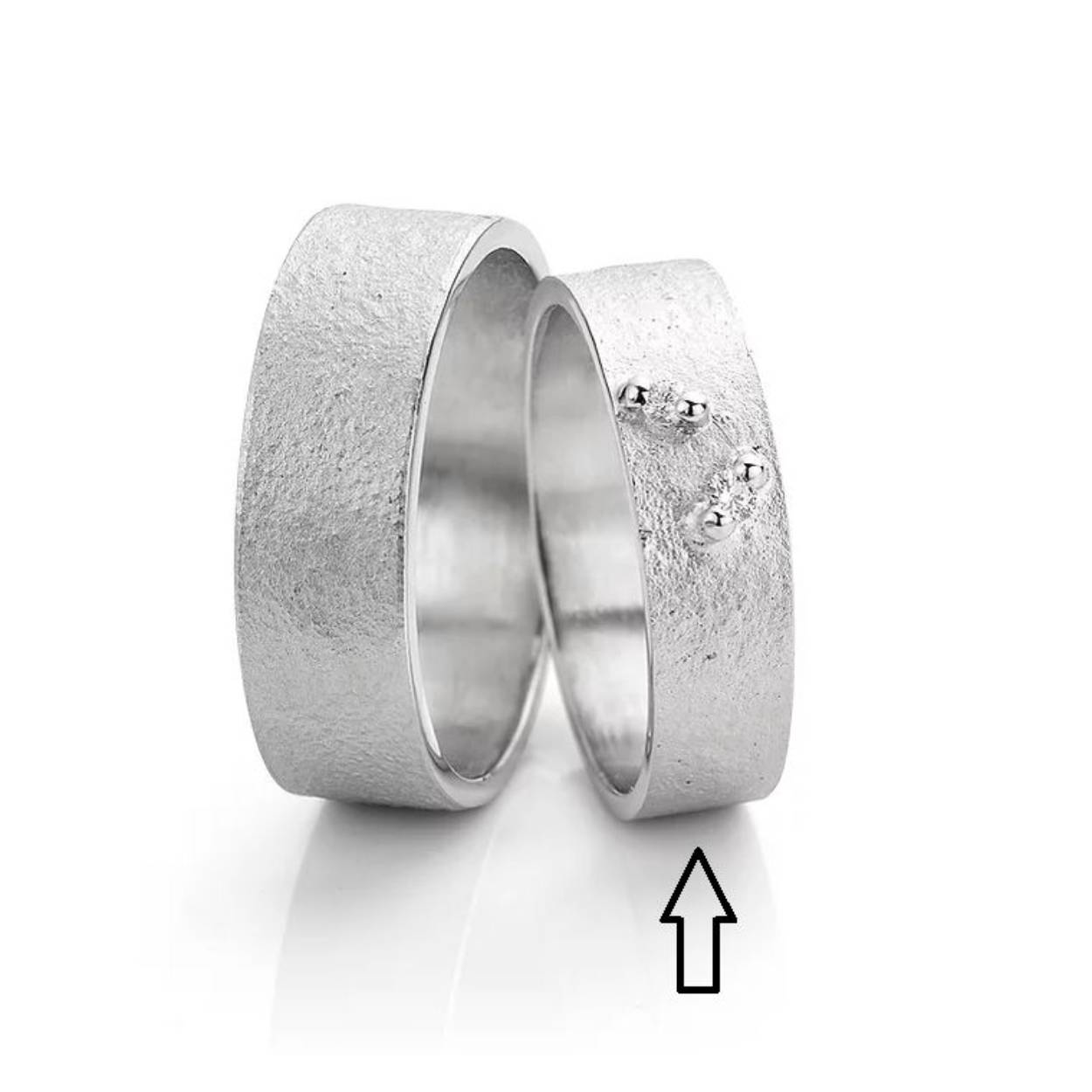 Mathisse zilveren Ring 0.05ct diamant