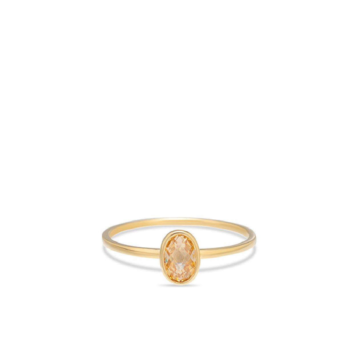 Deze ring is van het merk Swing Jewels. Het is een damessieraad gemaakt van goud, 14 karaat, (legering: 0.585). De ring is  van kleur.
De verdere specificaties van de ring zijn als volgt:
Lengte (mm): 50