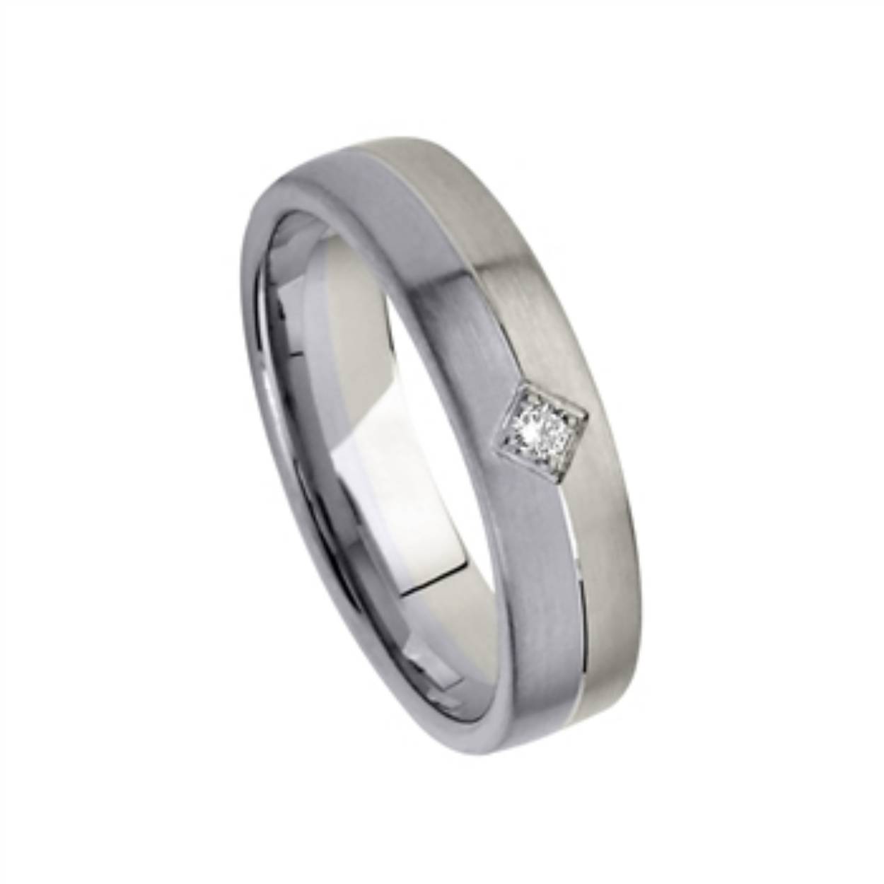 Relatiering 18K Naturel witgoud, Palladium