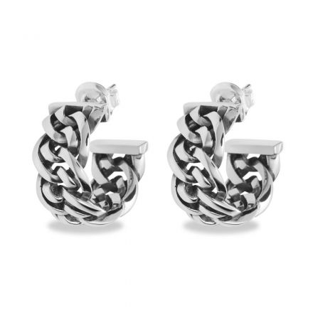 De Nathalie oorbellen zijn prachtige sterling zilveren oorbellen op basis van de Nathalie schakel. De Nathalie schakel is een van de bekendste ontwerpen in onze collectie. De kenmerkende dubbele schakel maakt deze oorbellen tot een echte blikvanger. Creëer een vlotte en stoere look met deze tijdloze pieces!