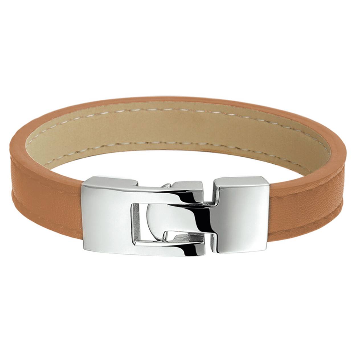  armband leer 10 mm 18,5 cm