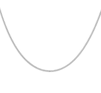 Dit collier is gemaakt van gerhodineerd zilver waardoor het een langdurige glans behoudt.