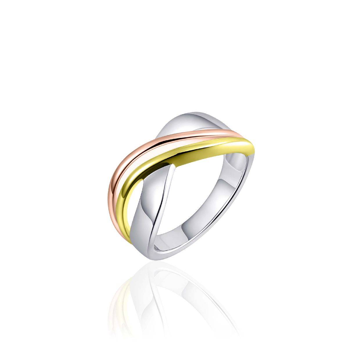 De Gisser ring R074T-54 is een elegante zilveren ring met een breedte van 9 mm. De ring is bezet met schitterende zirkonia-stenen. Draag deze verfijnde ring solo voor een subtiele glans of combineer met andere sieraden voor een opvallende look.