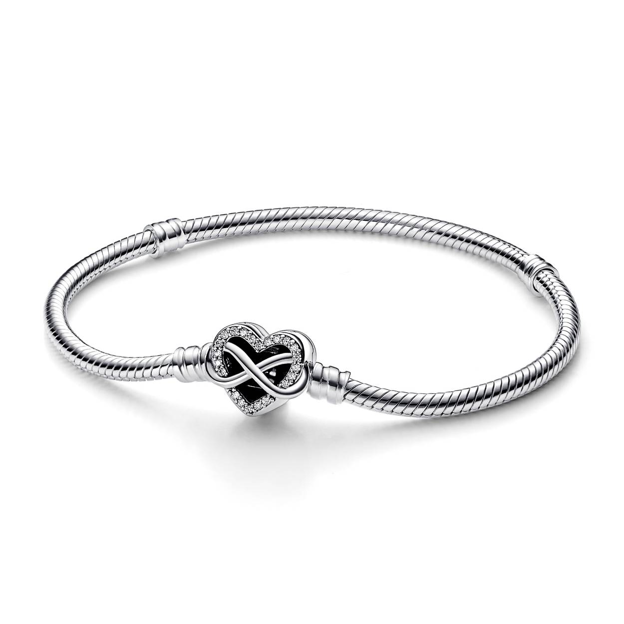 pandora snake armband hart infinity sluiting 19 cm