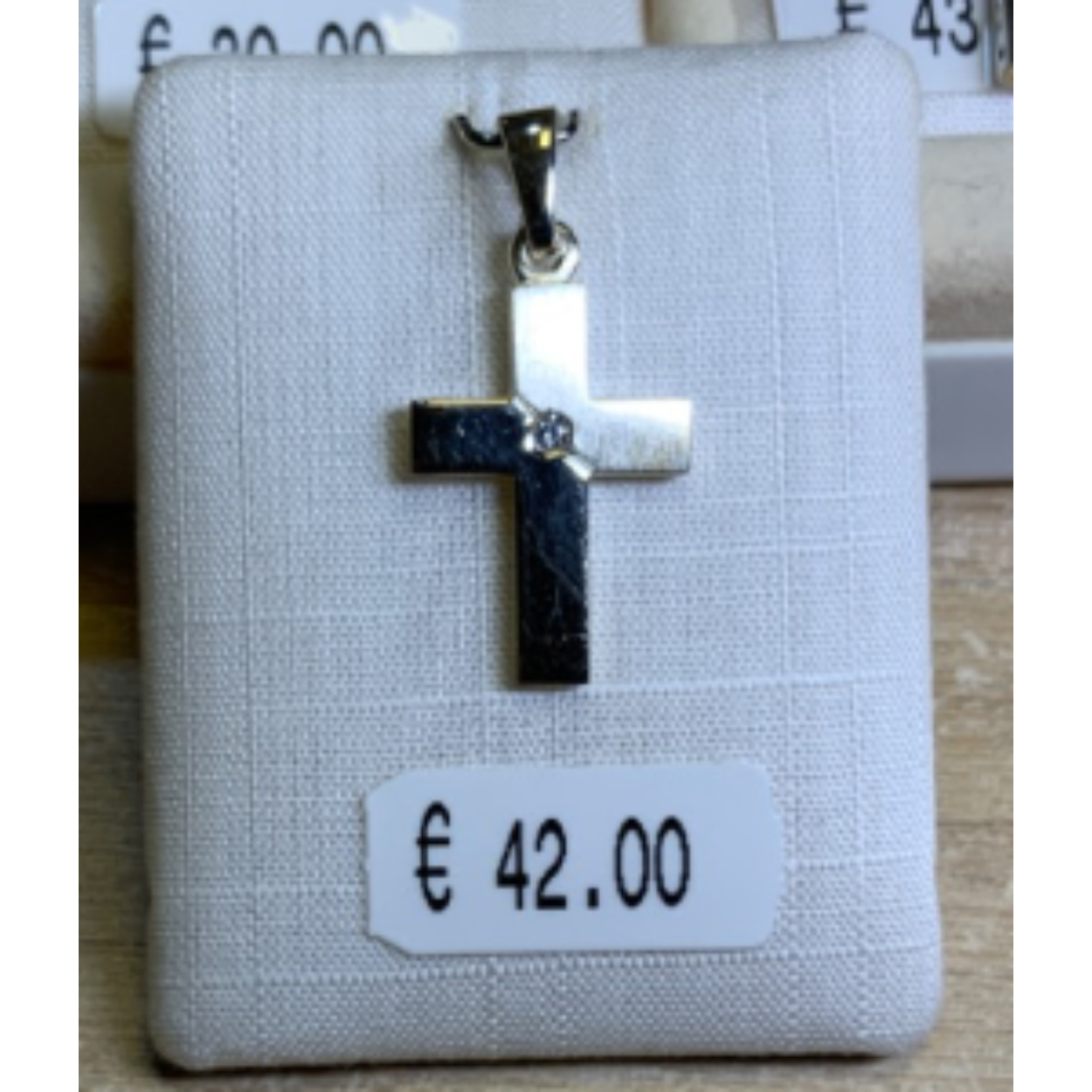 Zilver kruisje