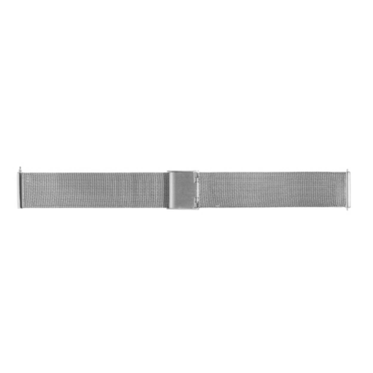 Horlogeband edelstaal 16MM MILANEES FIJN EASY CLIC