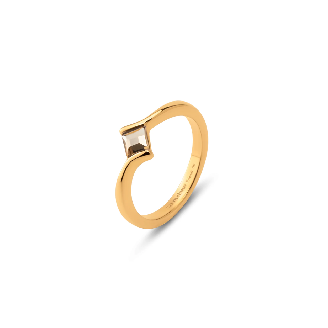 Melano Friends Evy ring Topaz GD Maat 60
