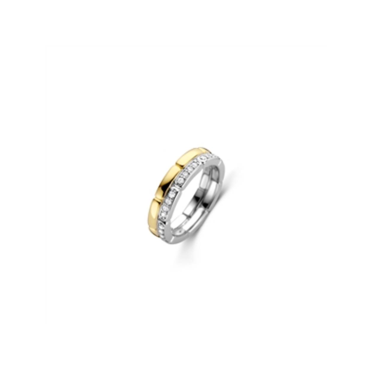  TI SENTO Ring Verguld