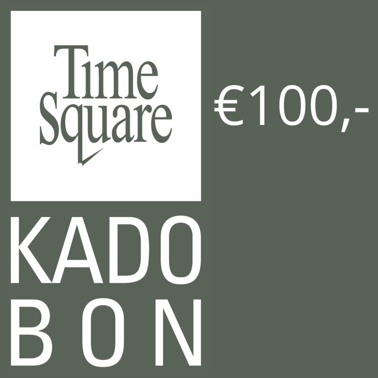 Kadobon 100 euro