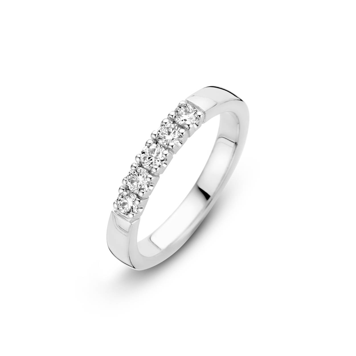 Gouden ring diamant BRILJANT 5x0,09crt 756110945MEMORIA