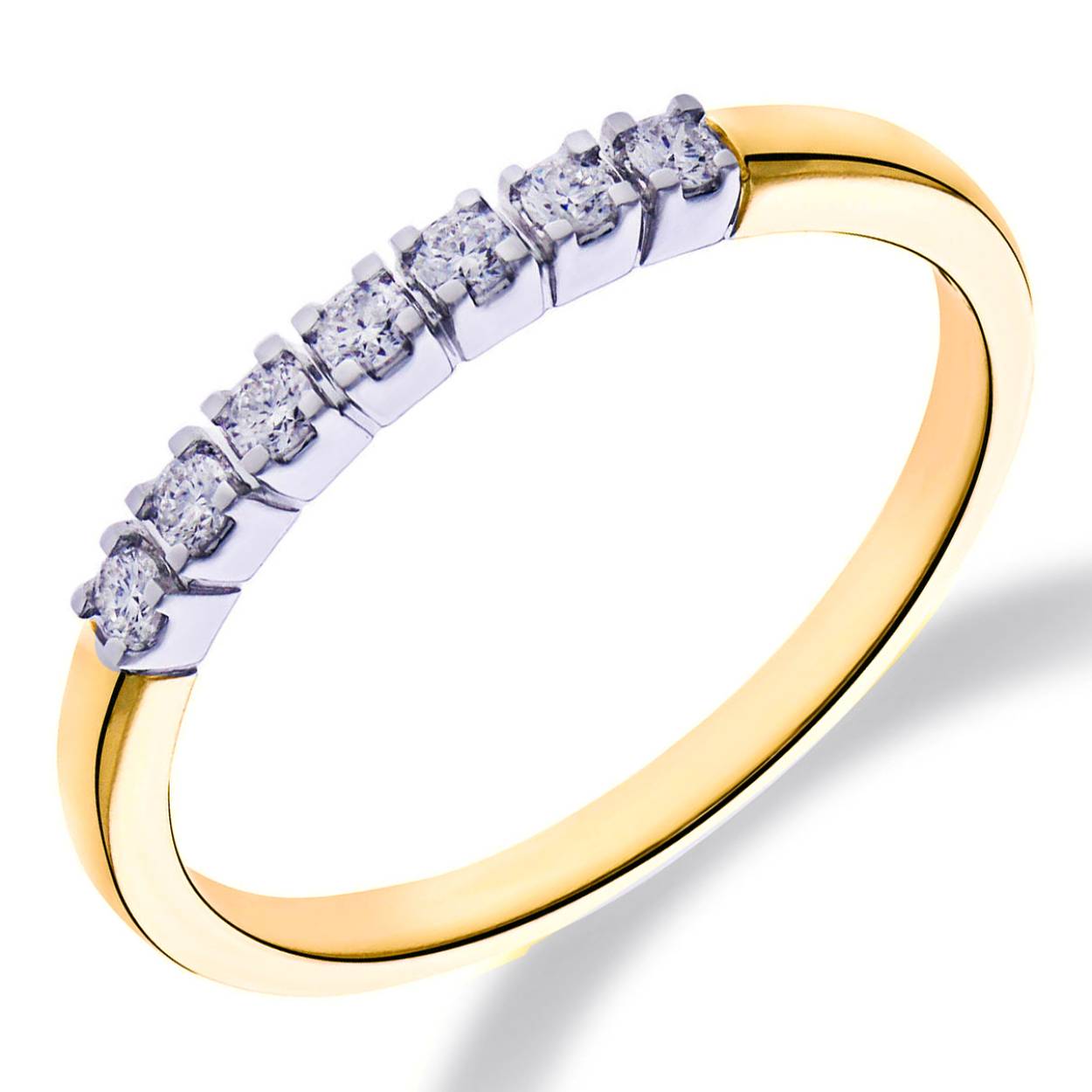 14krt Goud Memoire Ring 7-0.14 Crt H SI