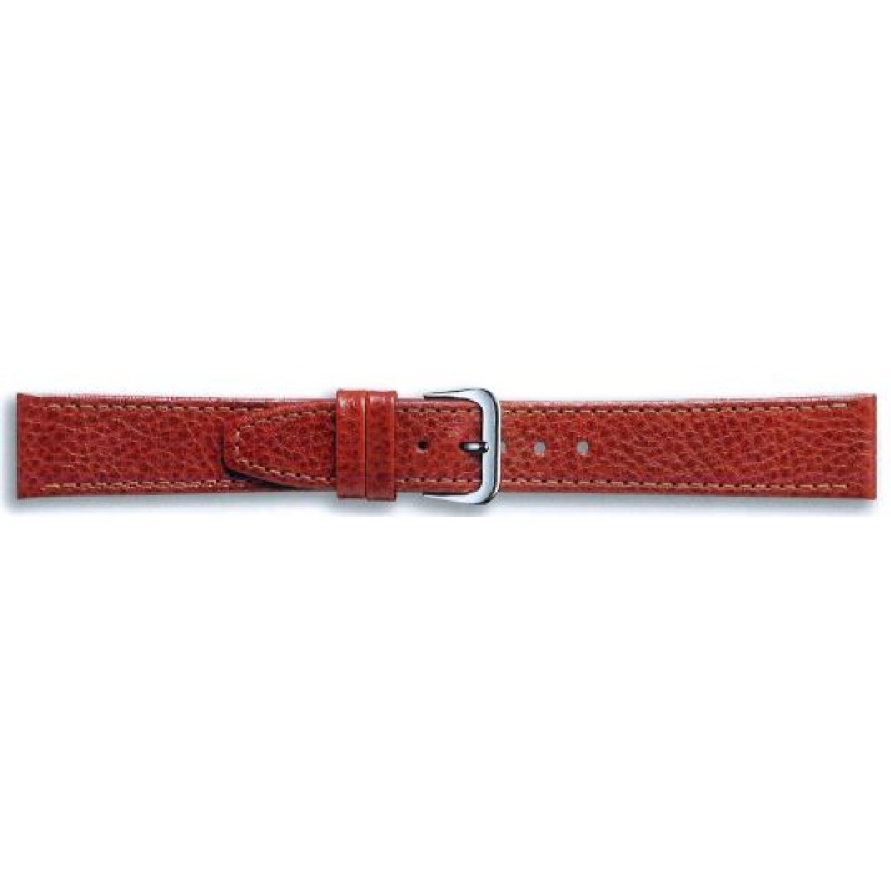 Een mooie horlogeband van het merk Condor gemaakt van leer. De kleur van deze horlogeband is bruin. De breedte is 16mm.