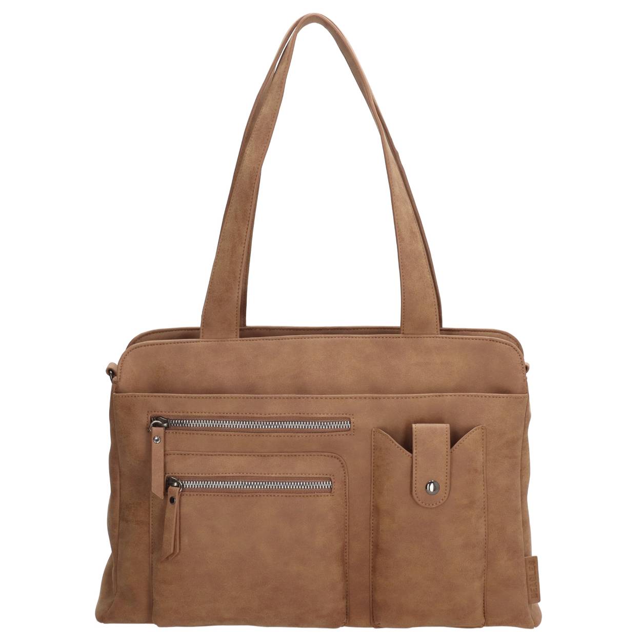 Deze mooie Beagles Arta shopper is de tas van je dromen! De shopper is ideaal ingedeeld en je neemt veel spullen mee door de handige indeling van de tas. Door de verschillende rits- en insteekvakken is er altijd wel plek om jouw essentials geordend met je mee te nemen. Op de voorzijde bevinden zich fijne voorvakjes en zelfs een telefoonvak! Zo hoef je niet meer door je tas heen te zoeken als jij je telefoon bij de hand wilt hebben. Ben jij al helemaal fan van deze fijne shopper? 

De eigenschappen van deze shopper zijn: 

Hoofdvak met ritssluiting
Verschillende vakken met een telefoonvak
Lange dubbele handvaten
Verstelbare en afneembare schouderband 