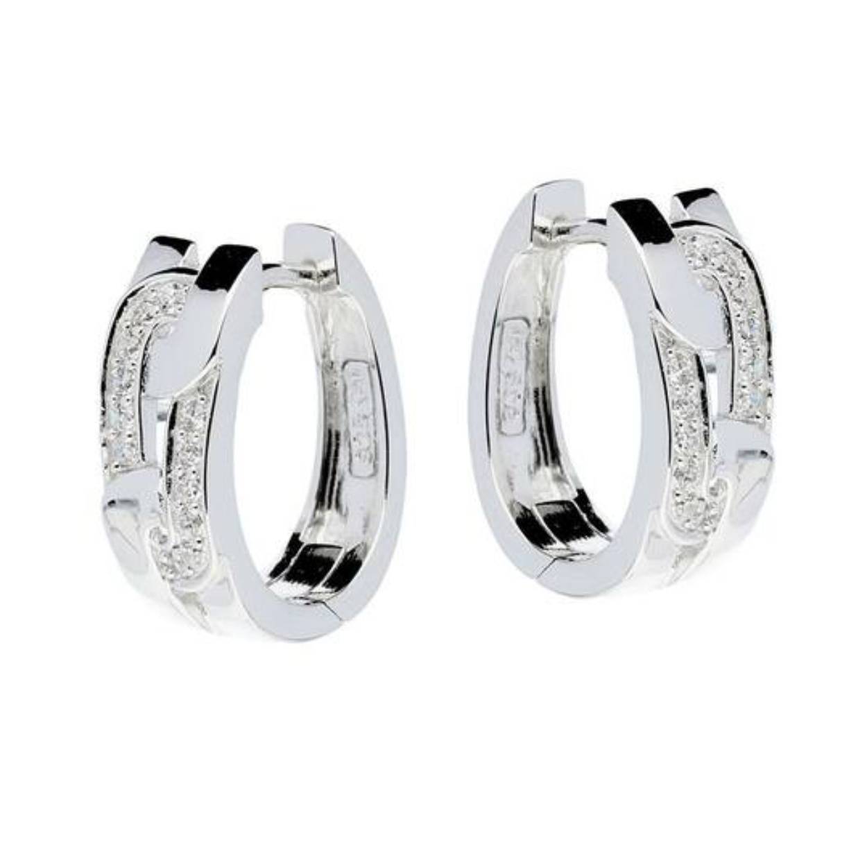 925 zilver | gerhodineerd | per paar